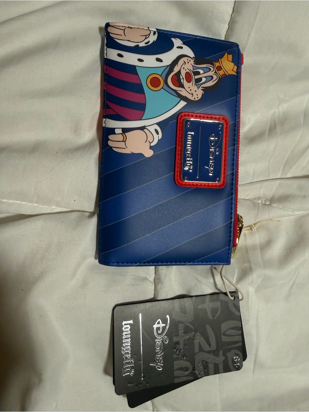 Disney Loungefly hard tag Wallet - Brave Little Tailor - Mickey And Minnie,king